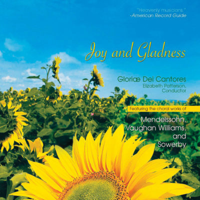 product image of 'joy and Gladness' Gloriae Dei Cantores choral recording