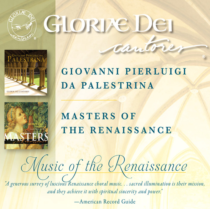 product image of 'Music of the Renaissance' Gloriae Dei Cantores choral recording collection