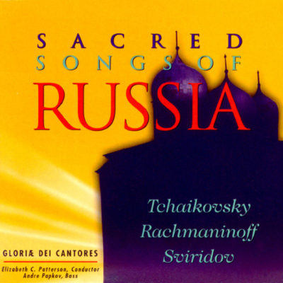 product image of 'Sacred Songs of Russia' Gloriae Dei Cantores choral recording